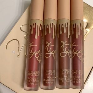 Kylie matte lipsticks